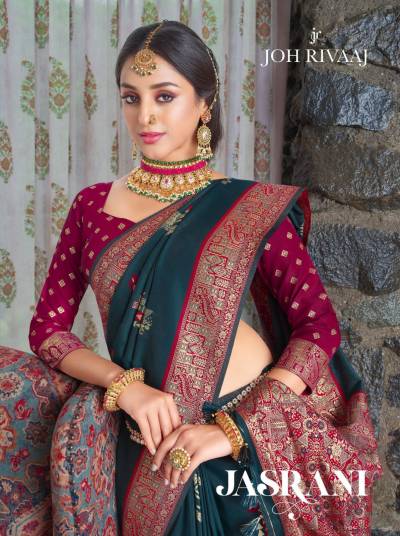 Jasrani By Joh Rivaaj Silk Wedding Saree Collection